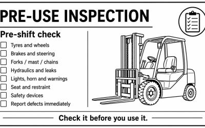 Pre-use inspection: why an effective pre-shift check matters